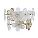 настенный светильник indigo fiori 12049/2w brass v000554
