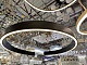 подвесной светодиодный светильник loft it ring 10025/400 black