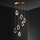 подвесной светильник delight collection crystal rock md-020b-7 gold