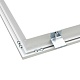 рамка для встраиваемой установки панелей arlight bx3012 white 027833