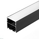 алюминиевый профиль arlight line-m-5050-2000 black 053403