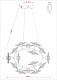 подвесная светодиодная люстра arte lamp cherish a2097lm-90go