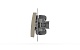 выключатель двухклавишный elbi zena vega 609-012500-202