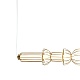 подвесной светильник indigo collisore 14030/1pl gold v000167l